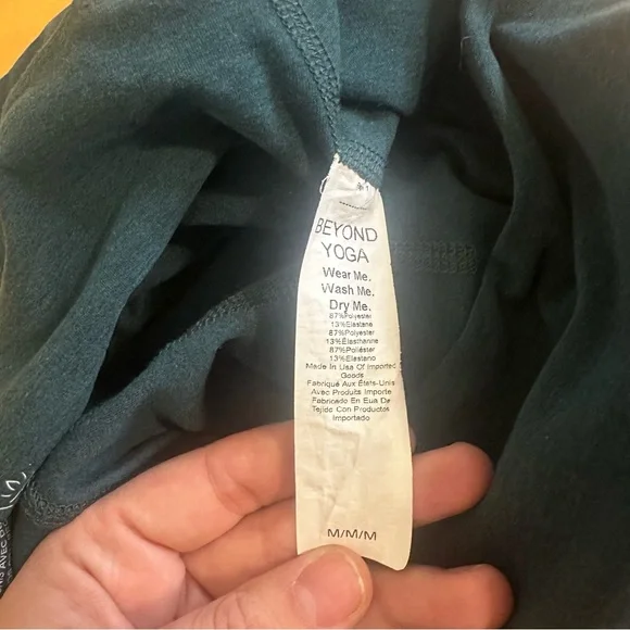 Beyond Yoga Spacedye Caught In The Midi High Waisted Legging Medium Green - Picture 4 of 8